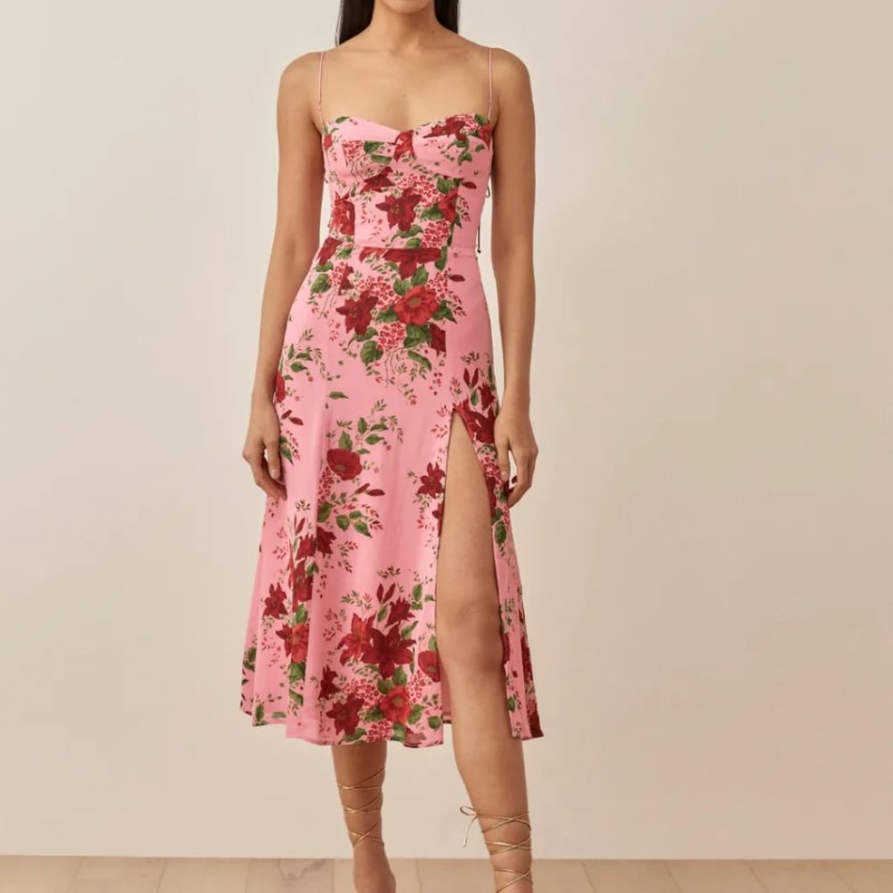 Reformation Petites Juliette Dress Size 0P in Valeria